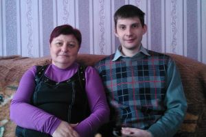 Мама и брат