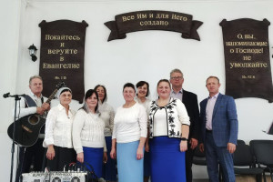 Группа "Слово жизни". Участие в служении в церквях Ганцевичского района