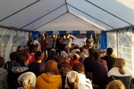 Участие молодёжи в служении в понедельник, 20 июля